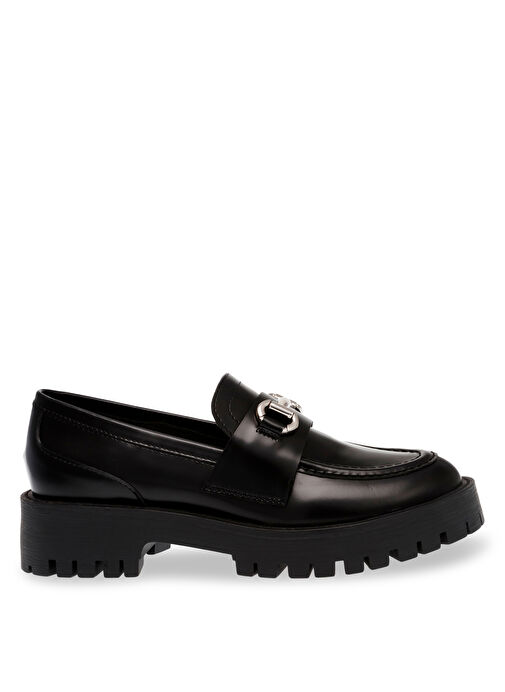 Steve Madden Siyah Kadın Deri Loafer LANDO-CN - Görsel 2