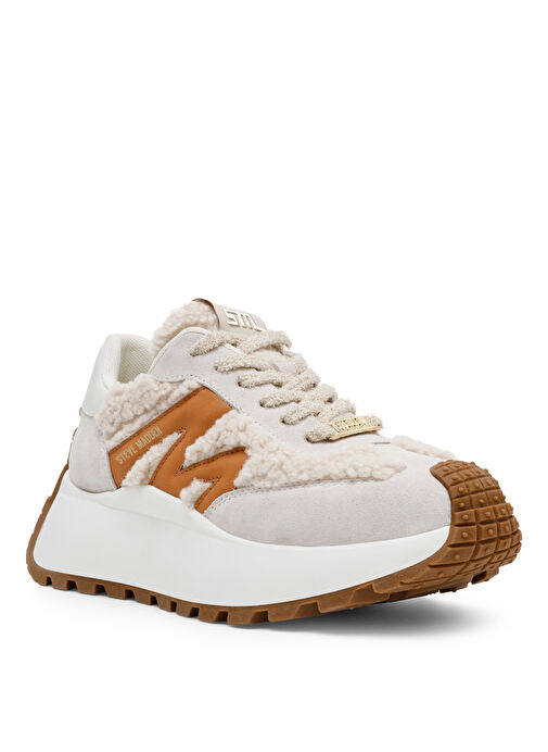 Steve Madden Ekru Kadın Sneaker SUPERCAMPO-F - Görsel 3