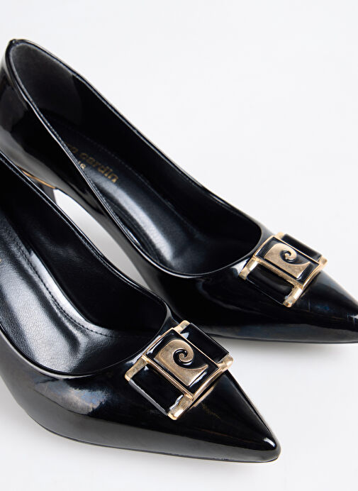 Pierre Cardin Siyah Kadın Topuklu Ayakkabı PC-54966 - Görsel 6