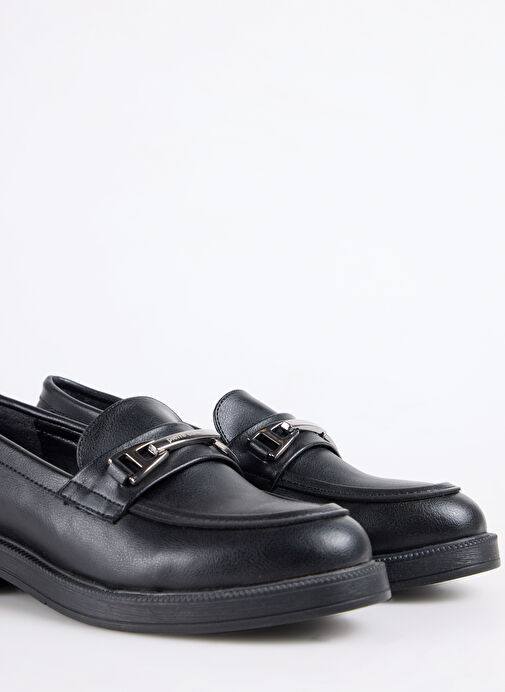 Pierre Cardin Siyah Kadın Loafer PC-54169 - Görsel 6