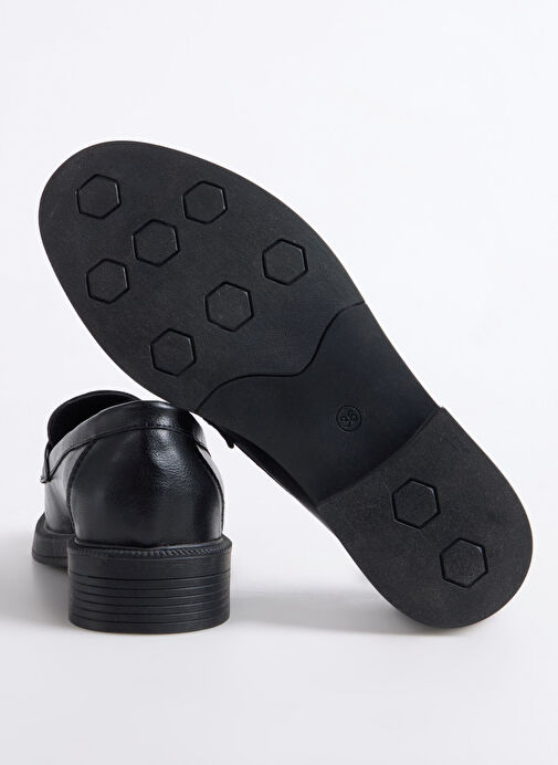 Pierre Cardin Siyah Kadın Loafer PC-54169 - Görsel 5