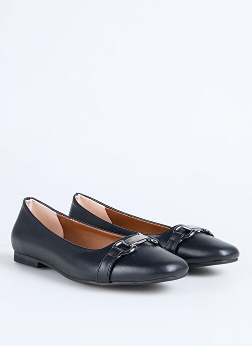 Pierre Cardin Siyah Kadın Babet PC-55132 - Görsel 3