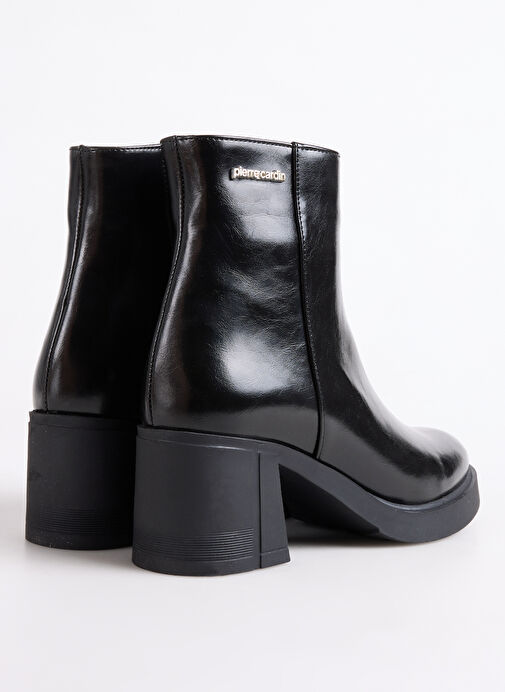 Pierre Cardin Siyah Kadın Topuklu Bot PC-55258 - Görsel 4