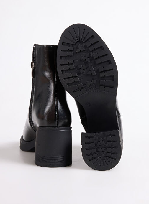 Pierre Cardin Siyah Kadın Topuklu Bot PC-55258 - Görsel 5