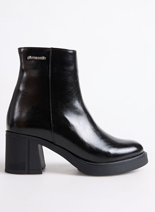 Pierre Cardin Siyah Kadın Topuklu Bot PC-55258 - Görsel 2