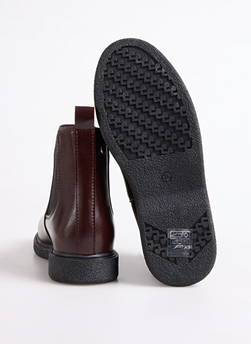 Pierre Cardin Bordo Kadın Bot PC-54116 - Görsel 5