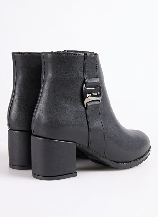 Pierre Cardin Siyah Kadın Topuklu Bot PC-55109 - Görsel 4