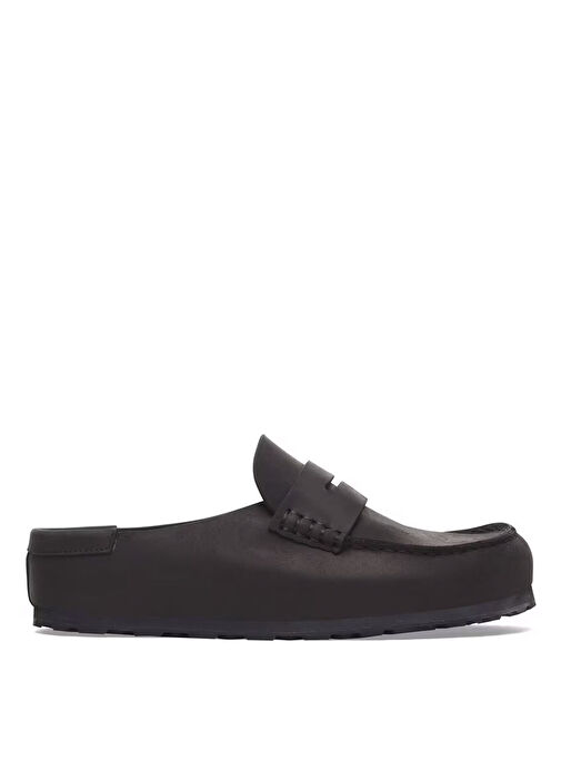 Birkenstock Siyah Kadın Deri Loafer 1029694 - Görsel 2