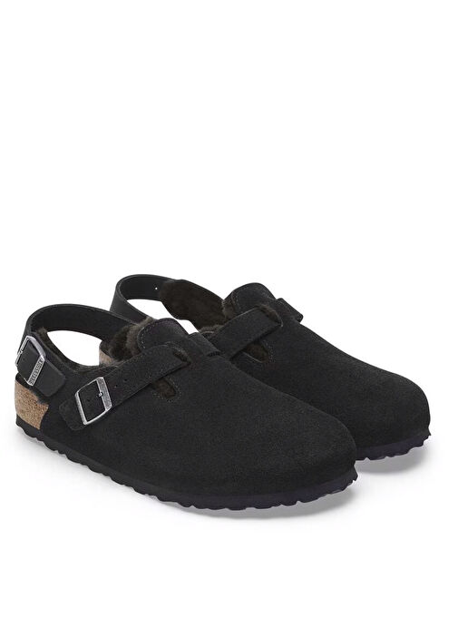 Birkenstock Siyah Kadın Deri Sandalet 1028328 - Görsel 4
