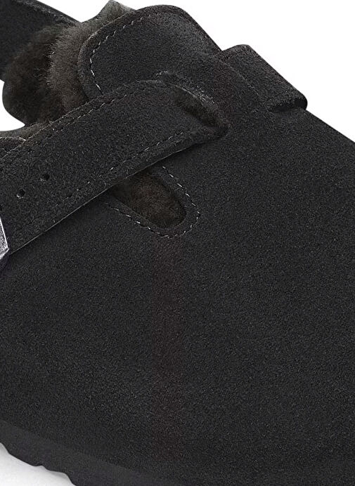 Birkenstock Siyah Kadın Deri Sandalet 1028328 - Görsel 7