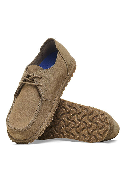 Birkenstock Taba Kadın Deri Düz Ayakkabı 1027321 - Görsel 6