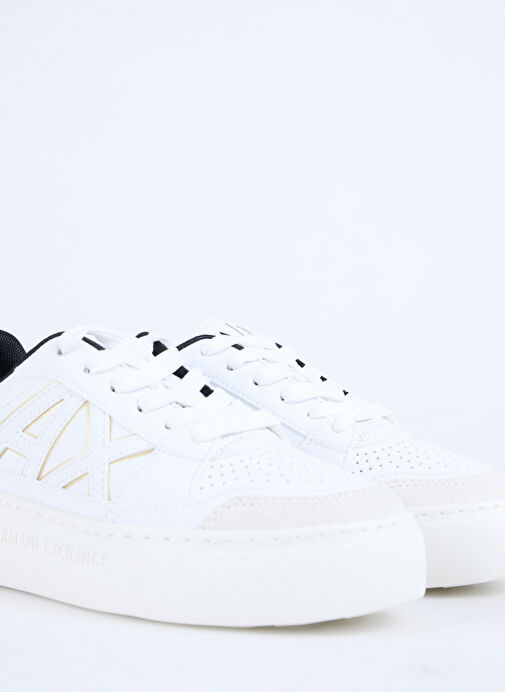 Armani Exchange Beyaz Kadın Sneaker XDX147XV830 - Görsel 6