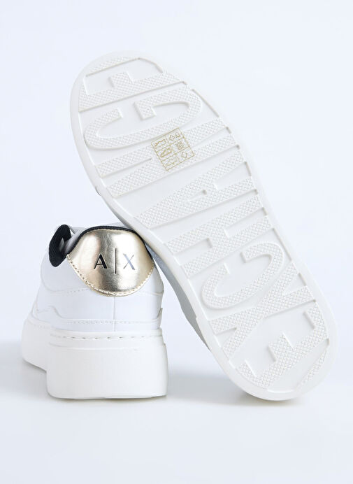 Armani Exchange Beyaz Kadın Sneaker XDX147XV830 - Görsel 5