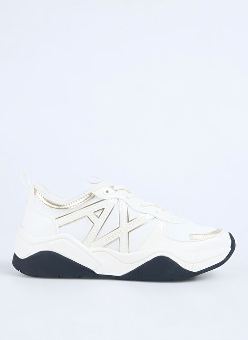 Armani Exchange Beyaz Kadın Sneaker XDX039XV311 - Görsel 2