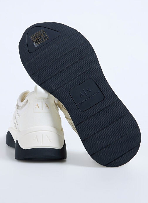Armani Exchange Beyaz Kadın Sneaker XDX039XV311 - Görsel 5