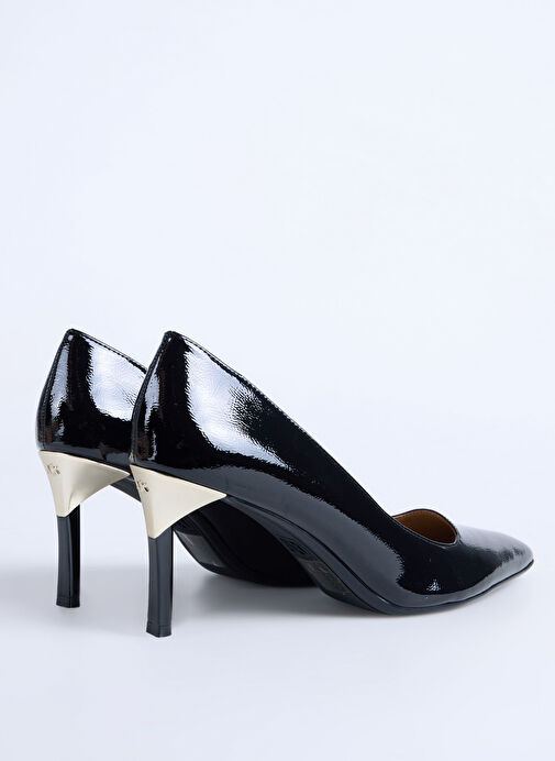 Armani Exchange Siyah Kadın Topuklu Ayakkabı XW002120AF17478 - Görsel 4