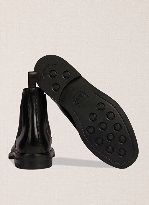 Velasca Siyah Erkek Deri Bot Magut - Görsel 5