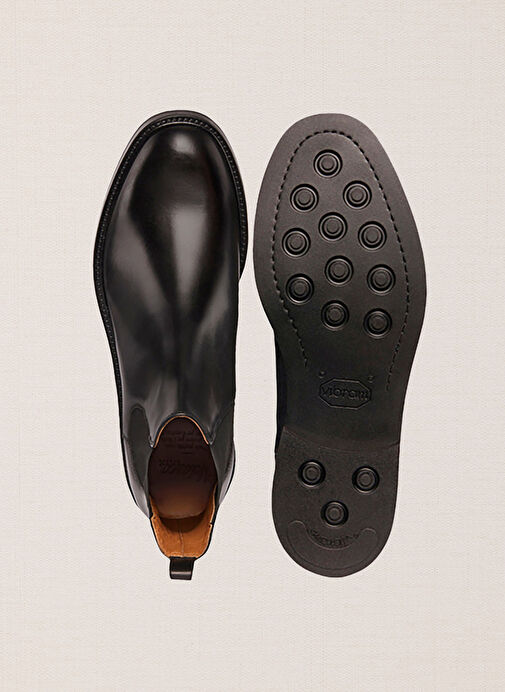 Velasca Siyah Erkek Deri Bot Magut - Görsel 4