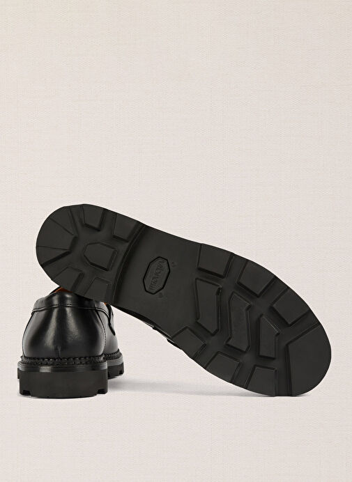 Velasca Siyah Erkek Deri Loafer Cavallant - Görsel 5