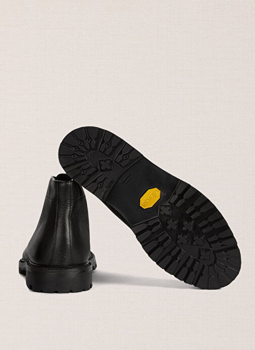 Velasca Siyah Erkek Deri Bot Buttafoeura - Görsel 5