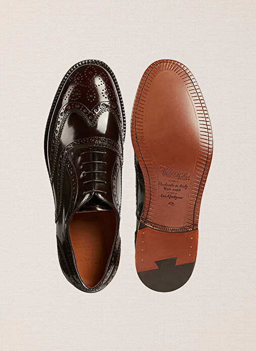 Velasca Kahverengi Erkek Deri Klasik Ayakkabı Sfrosador - Görsel 4