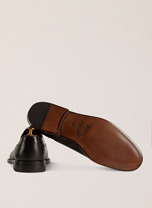 Velasca Kahverengi Erkek Deri Klasik Ayakkabı Giacalustra - Görsel 5