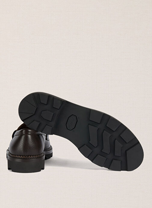 Velasca Kahverengi Erkek Deri Loafer Cavallant - Görsel 5