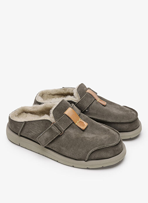 Satorisan Haki Erkek Süet Terlik UWABAKI CLOG (1030204) - Görsel 3