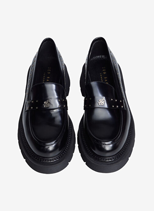 Ted Baker Siyah Kadın Deri Loafer Z10097 - Görsel 6