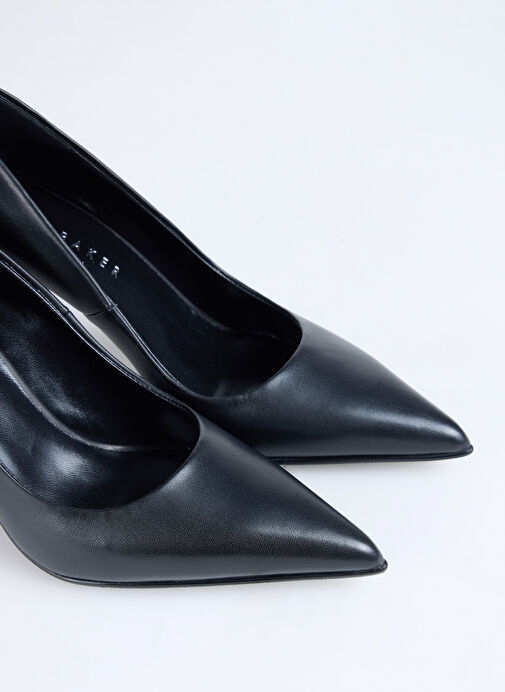 Ted Baker Siyah Kadın Deri Stiletto 3969 - Görsel 6