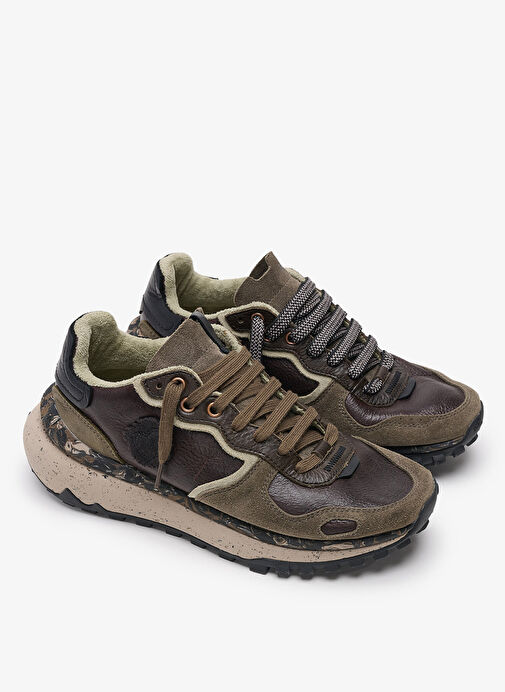 Satorisan Siyah Erkek Deri Sneaker CHACRONA METTA (1030503) - Görsel 3