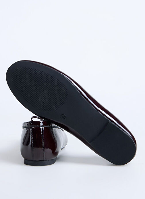 Ted Baker Bordo Kadın Deri Babet Z9776 - Görsel 5