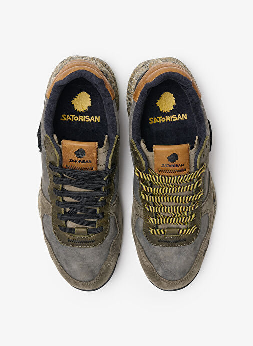 Satorisan Çok Renkli Erkek Deri Sneaker CHACRONA (1030401) - Görsel 4