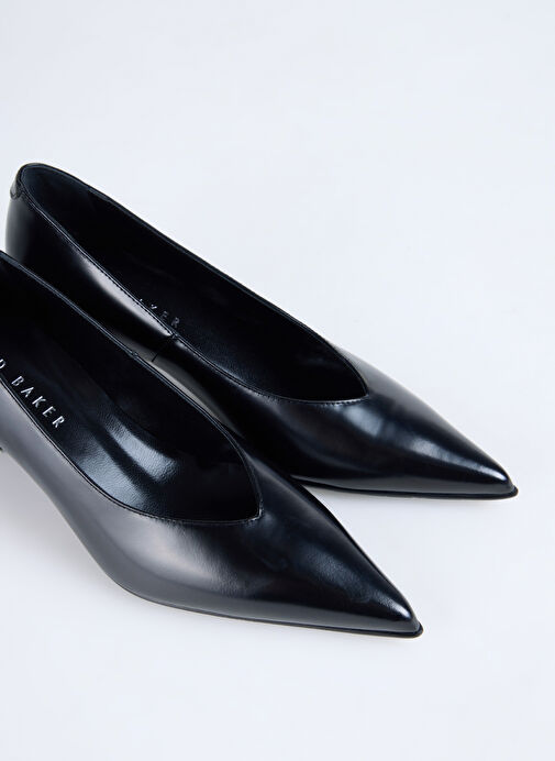 Ted Baker Siyah Kadın Deri Stiletto 3979 - Görsel 6