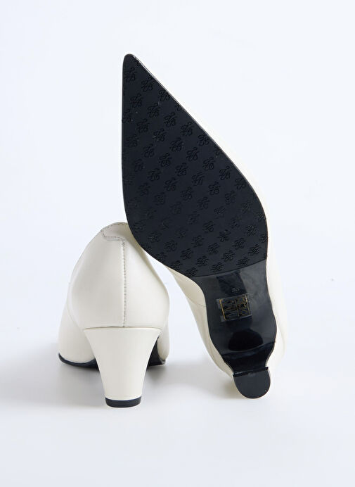 Ted Baker Bej Kadın Deri Stiletto 3979 - Görsel 5