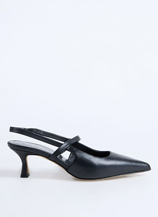 Ted Baker Siyah Kadın Deri Stiletto 3968 - Görsel 2