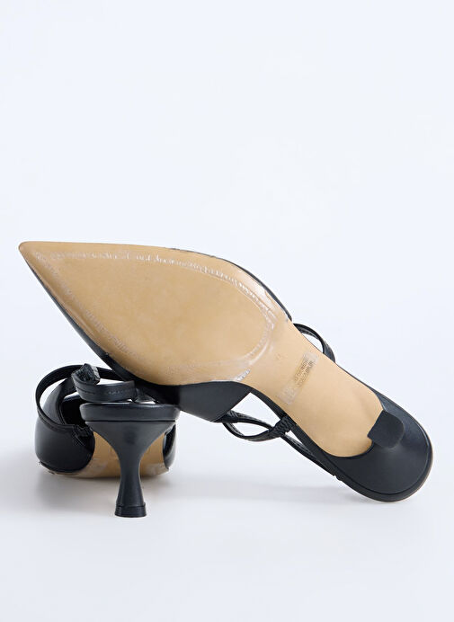 Ted Baker Siyah Kadın Deri Stiletto 3968 - Görsel 5