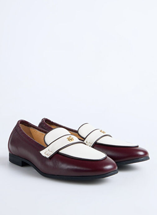 Ted Baker Bej Kadın Deri Loafer Z10122 - Görsel 3
