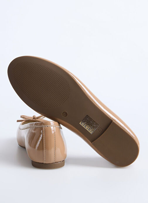 Ted Baker Kahverengi Kadın Deri Babet - Görsel 5