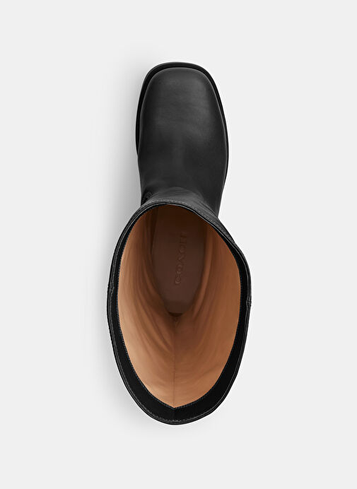 Coach Siyah Kadın Deri Çizme CCH81BLK - Görsel 5