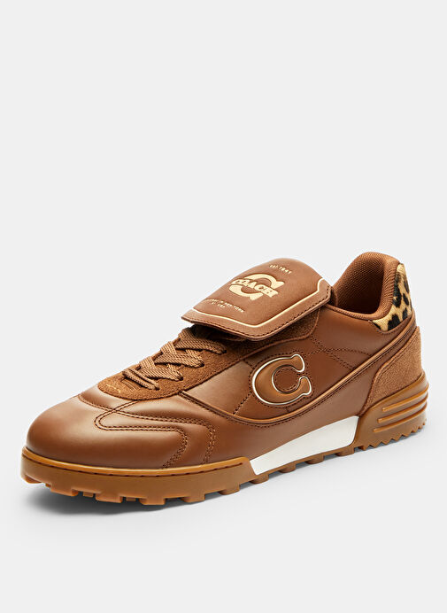 Coach Kahverengi Kadın Deri Sneaker CCI43YGC - Görsel 4