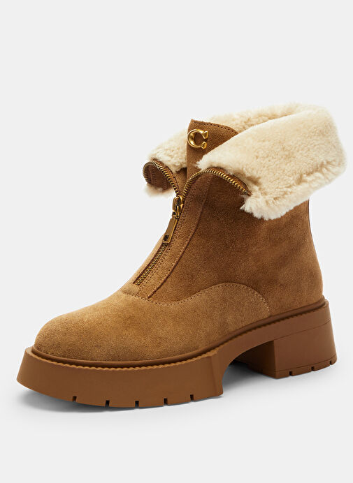 Coach Kahverengi Kadın Deri Bot CCH85PP1 - Görsel 4