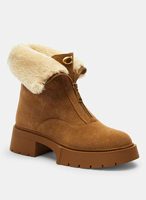 Coach Kahverengi Kadın Deri Bot CCH85PP1 - Görsel 3