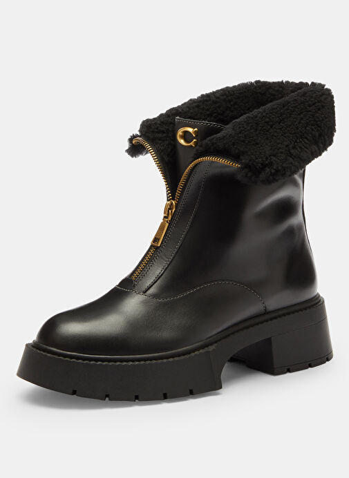 Coach Siyah Kadın Deri Bot CCH86BLK - Görsel 4