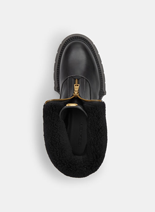 Coach Siyah Kadın Deri Bot CCH86BLK - Görsel 5