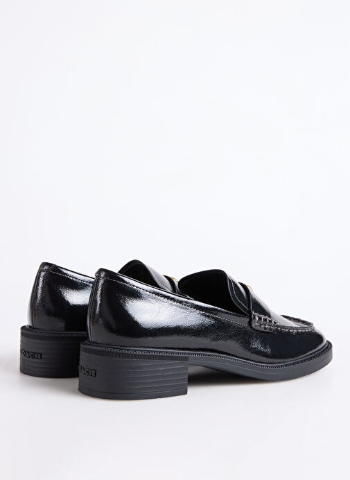Coach Siyah Kadın Deri Loafer CCH83BLK - Görsel 4