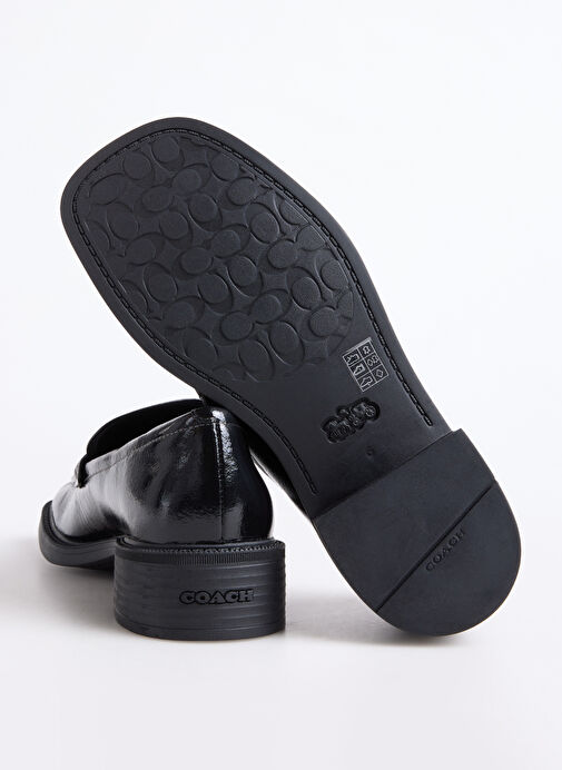 Coach Siyah Kadın Deri Loafer CCH83BLK - Görsel 5
