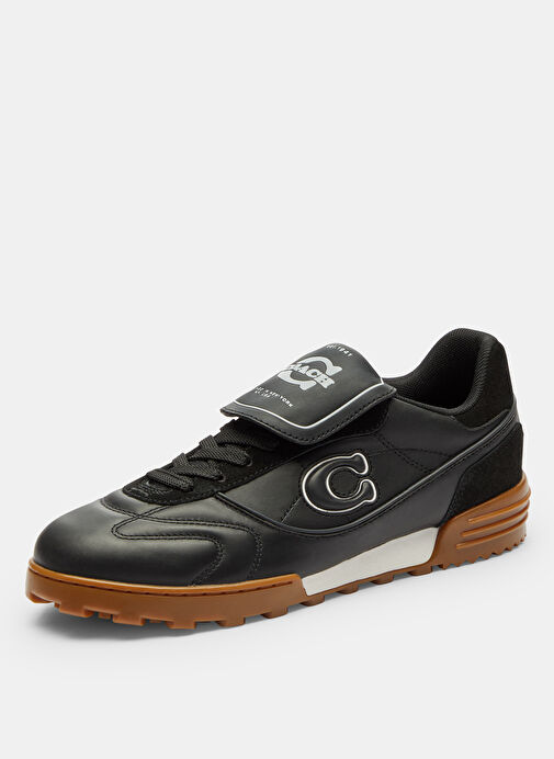 Coach Siyah Kadın Deri Sneaker CCI42BLK - Görsel 4