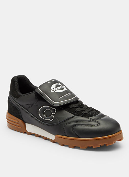 Coach Siyah Kadın Deri Sneaker CCI42BLK - Görsel 3