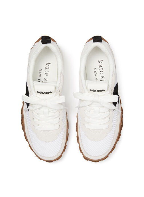 Kate Spade Beyaz Kadın Deri Sneaker KG690UY9 - Görsel 4